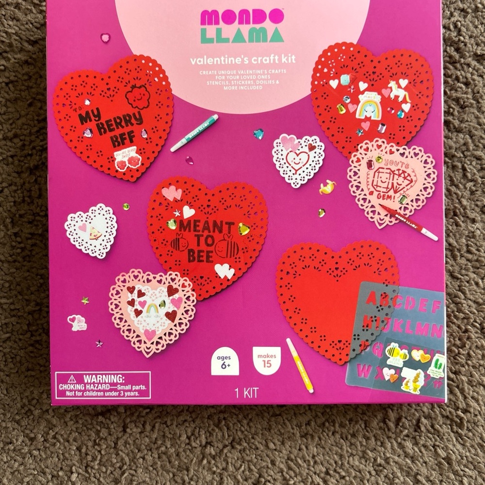 Mondo Llama Valentine's Craft Kit